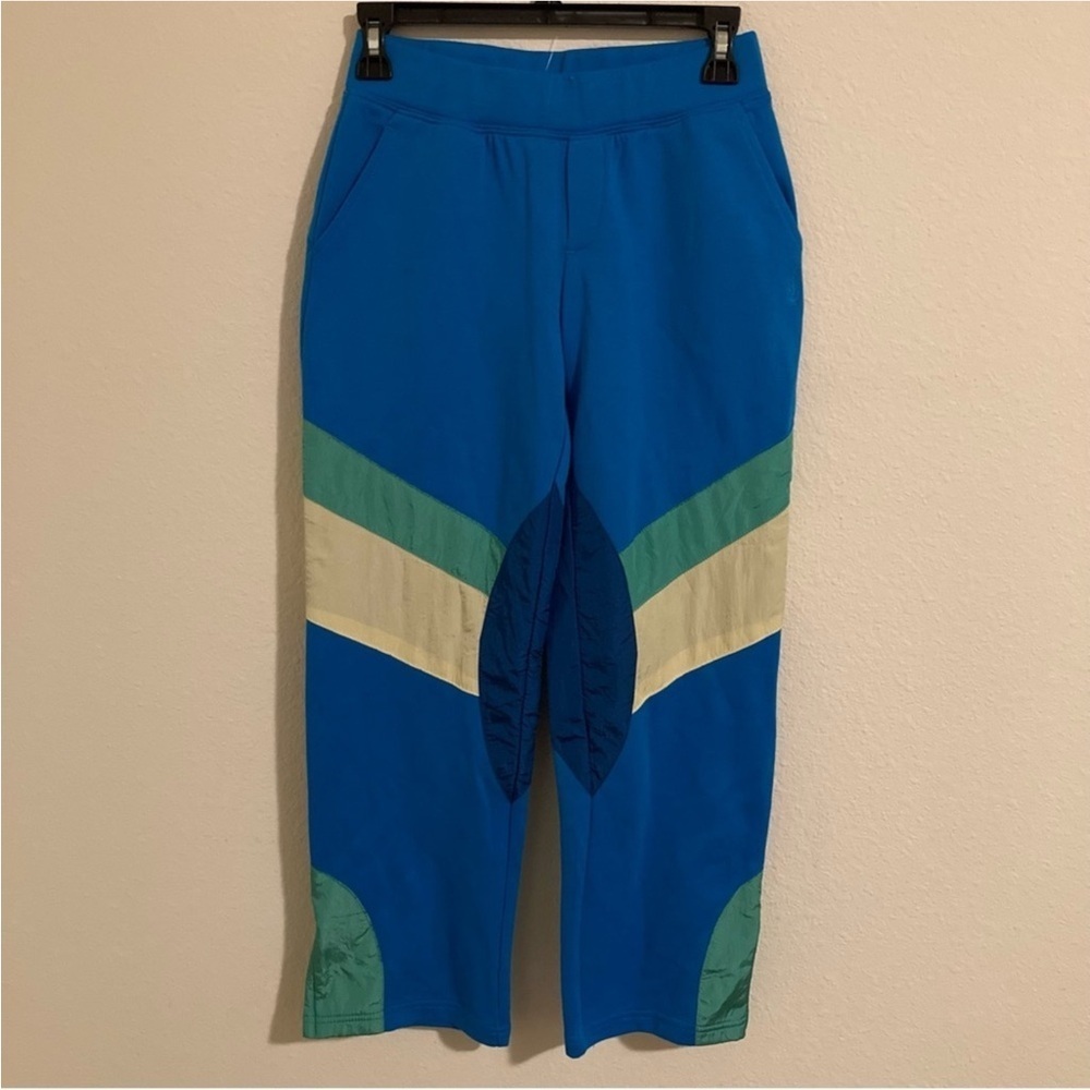 NWOT FREE PEOPLE Flurry Pants XS Blue Pockets Zip Ankles NEW FP MOVEMENT - Picture 3 of 7